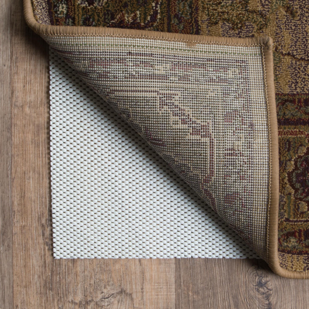 Oriental Weavers Cushion Hold Rug Pad for Indoor Rectangle/Round Area Rug & Runner - Durable Non Slip Stain Resistant Rug Pad Made of PVC Coated Polyester-
