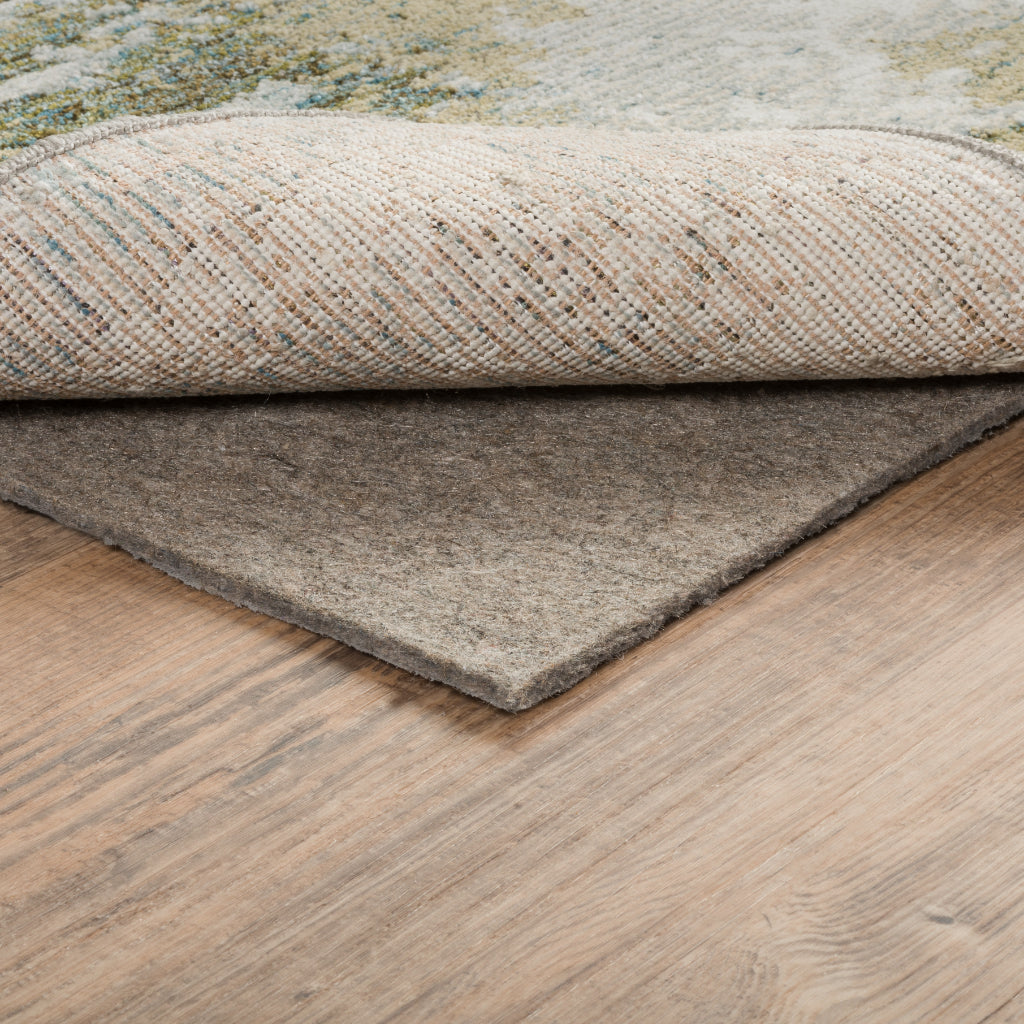 Oriental Weavers Deluxe Grip Reversible Rug Pad for Indoor Rectangle/Round Area Rug & Runner - Versatile Stain Resistant Rug Pad Made of Synthetic Fibers with Latex Backing-