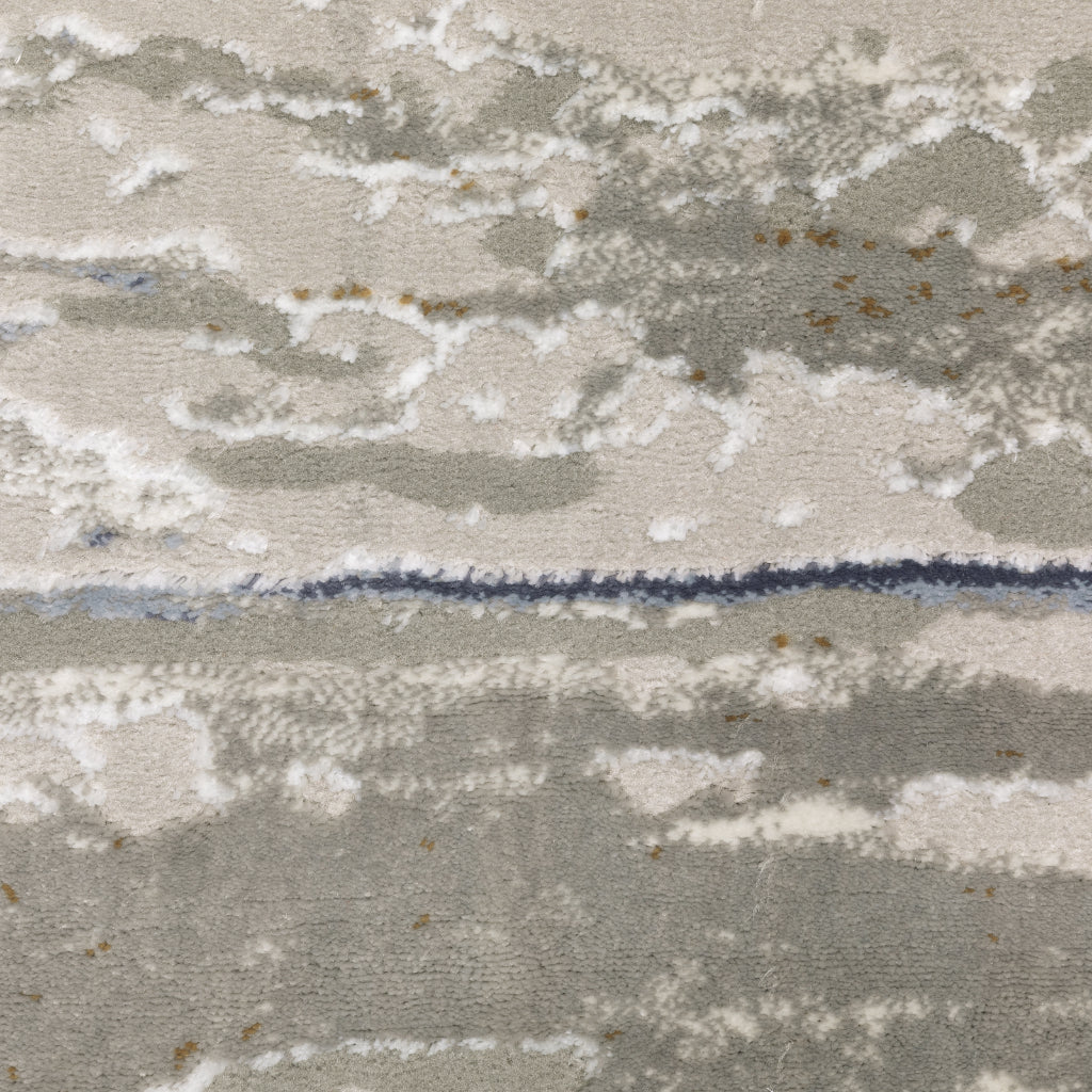 Oriental Weavers Easton 012E3 Multicolor Rectangle Indoor Runner - Trendy Stain Resistant Abstract Rug-