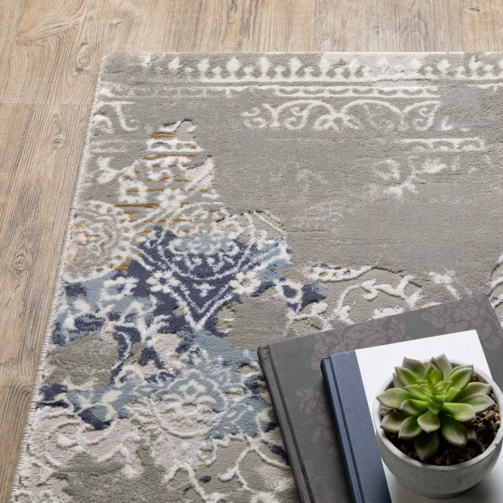 Oriental Weavers Easton 7111F Multicolor Rectangle Indoor Runner - Trendy Stain Resistant Abstract Rug-