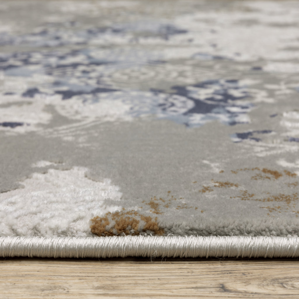 Oriental Weavers Easton 7111F Multicolor Rectangle Indoor Runner - Trendy Stain Resistant Abstract Rug-