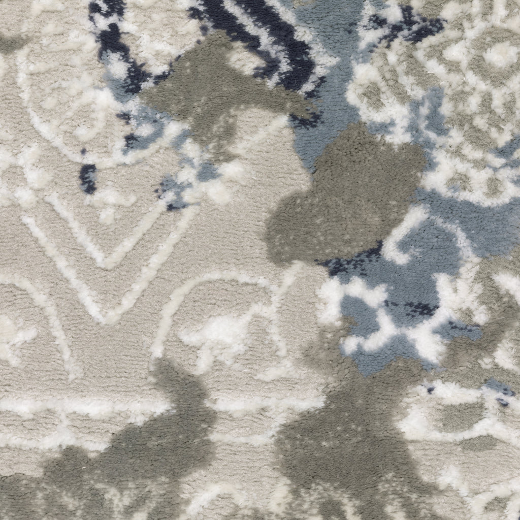 Oriental Weavers Easton 7111F Multicolor Rectangle Indoor Runner - Trendy Stain Resistant Abstract Rug-