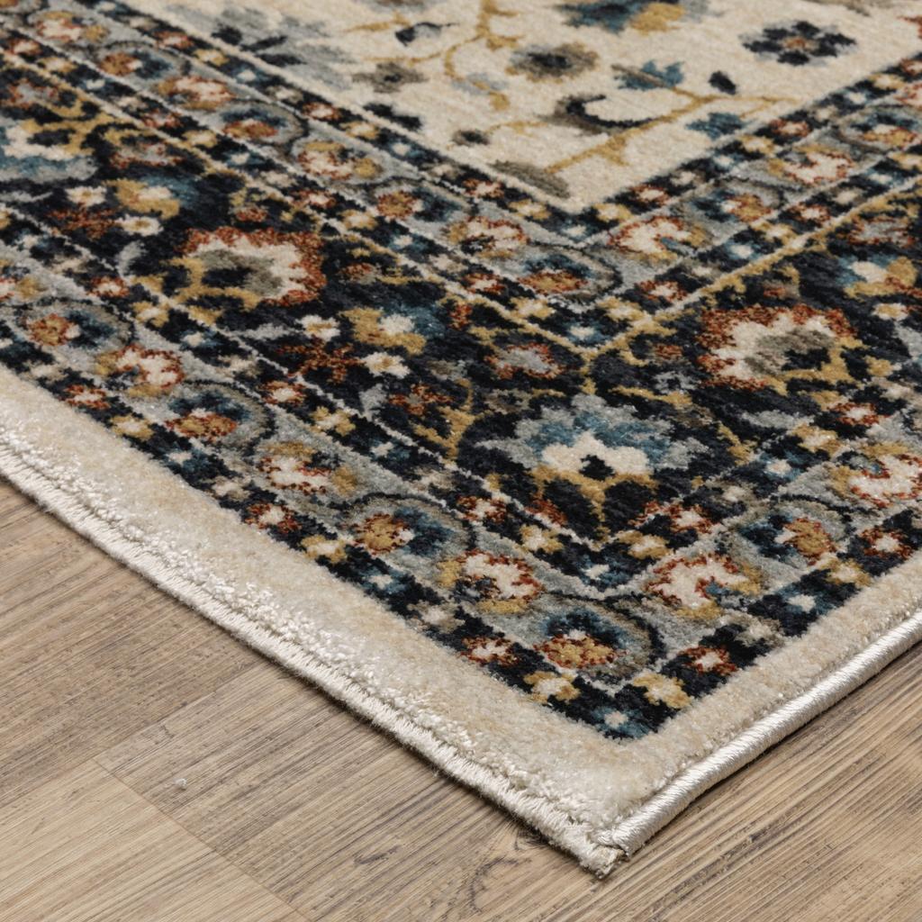 Oriental Weavers Eliana ELI02 Beige Rectangle Indoor Runner Oriental Pattern-