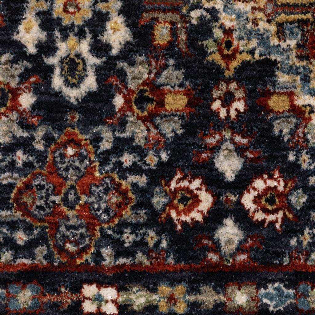 Oriental Weavers Eliana ELI06 Red Rectangle Indoor Runner Oriental Pattern-