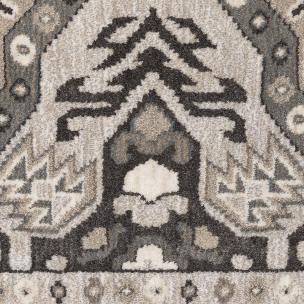 Oriental Weavers Ellington ELL04 Multicolor Rectangle Indoor Area Rug - Opulent Stain Resistant Traditional Rug with Medallion Design-