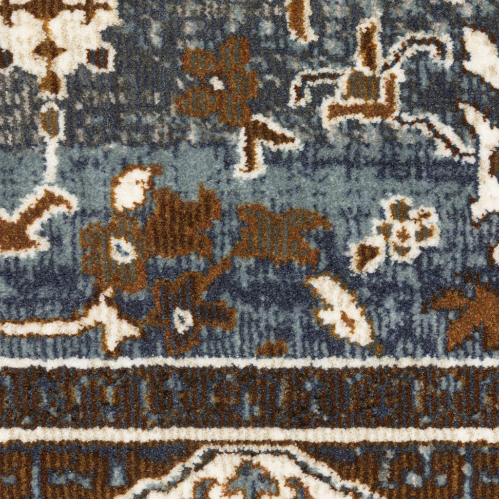 Oriental Weavers Ellington ELL06 Multicolor Rectangle Indoor Area Rug - Opulent Stain Resistant Traditional Rug with Medallion Design-
