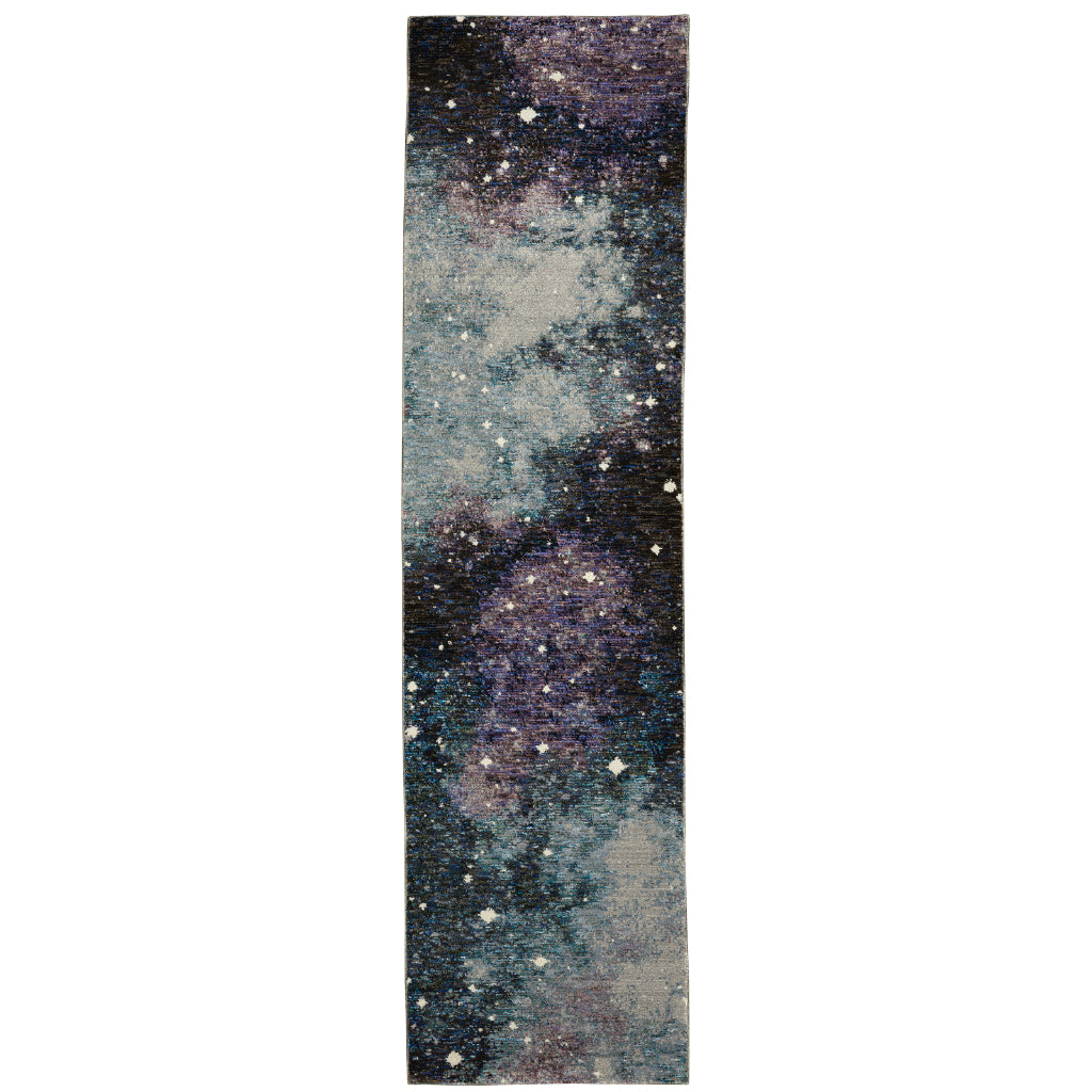 Oriental Weavers Evolution 0958A Multicolor Rectangle Indoor Runner - Durable & Stain Resistant Abstract Rug-