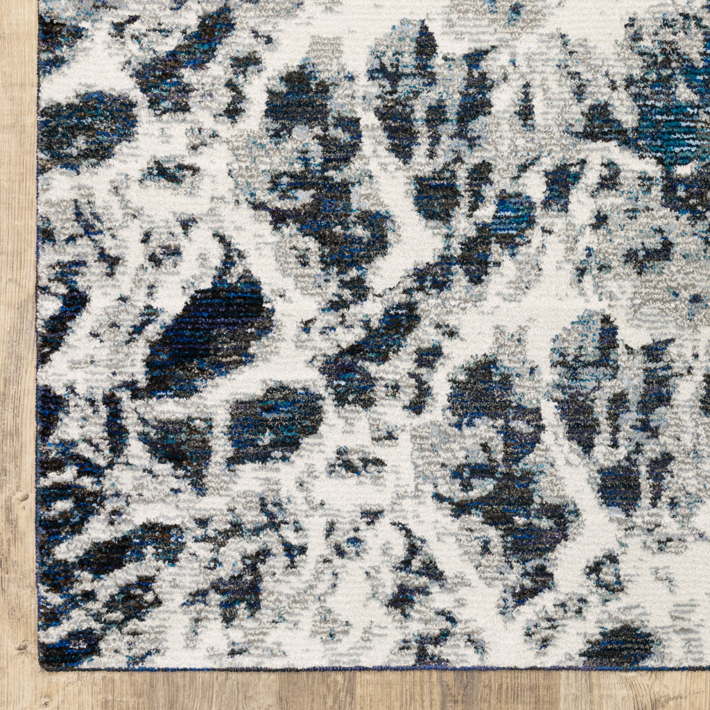 Oriental Weavers Evolution 0962A Multicolor Rectangle Indoor Runner - Durable & Stain Resistant Abstract Rug-