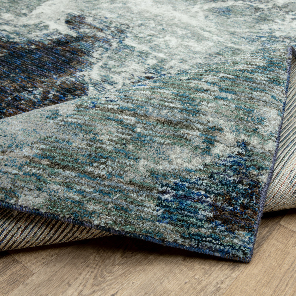 Oriental Weavers Evolution 0962A Multicolor Rectangle Indoor Runner - Durable & Stain Resistant Abstract Rug-
