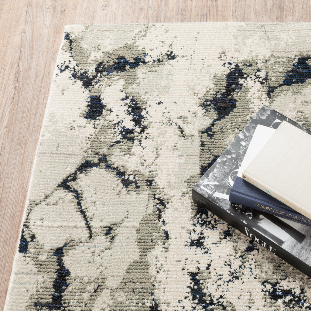 Oriental Weavers Evolution 0978A Multicolor Rectangle Indoor Area Rug - Durable & Stain Resistant Abstract Rug-