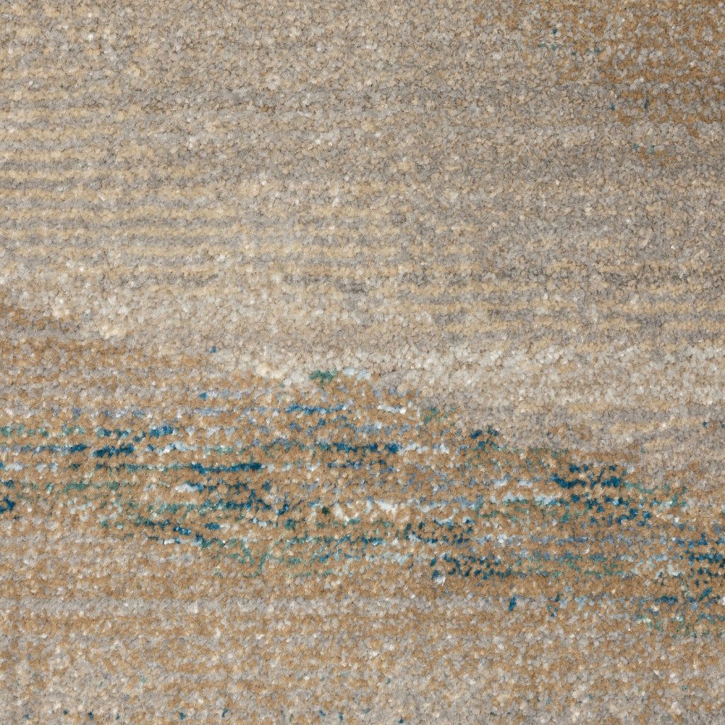 Oriental Weavers Evolution 0982C Multicolor Rectangle Indoor Runner - Durable Stain Resistant Contemporary Rug with Abstract Design-