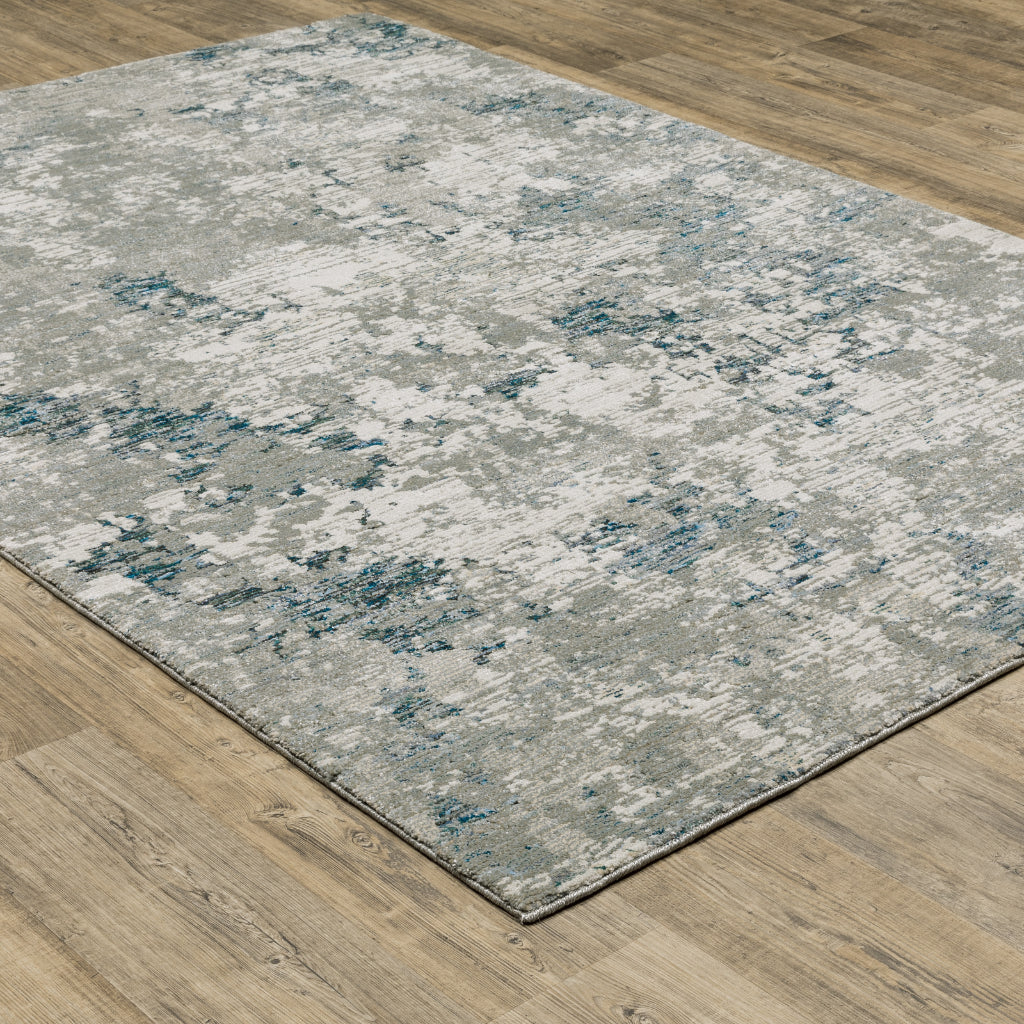 Oriental Weavers Evolution 0984D Multicolor Rectangle Indoor Runner - Durable Stain Resistant Contemporary Rug with Abstract Design-