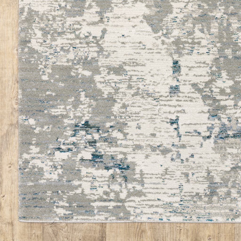 Oriental Weavers Evolution 0984D Multicolor Rectangle Indoor Runner - Durable Stain Resistant Contemporary Rug with Abstract Design-
