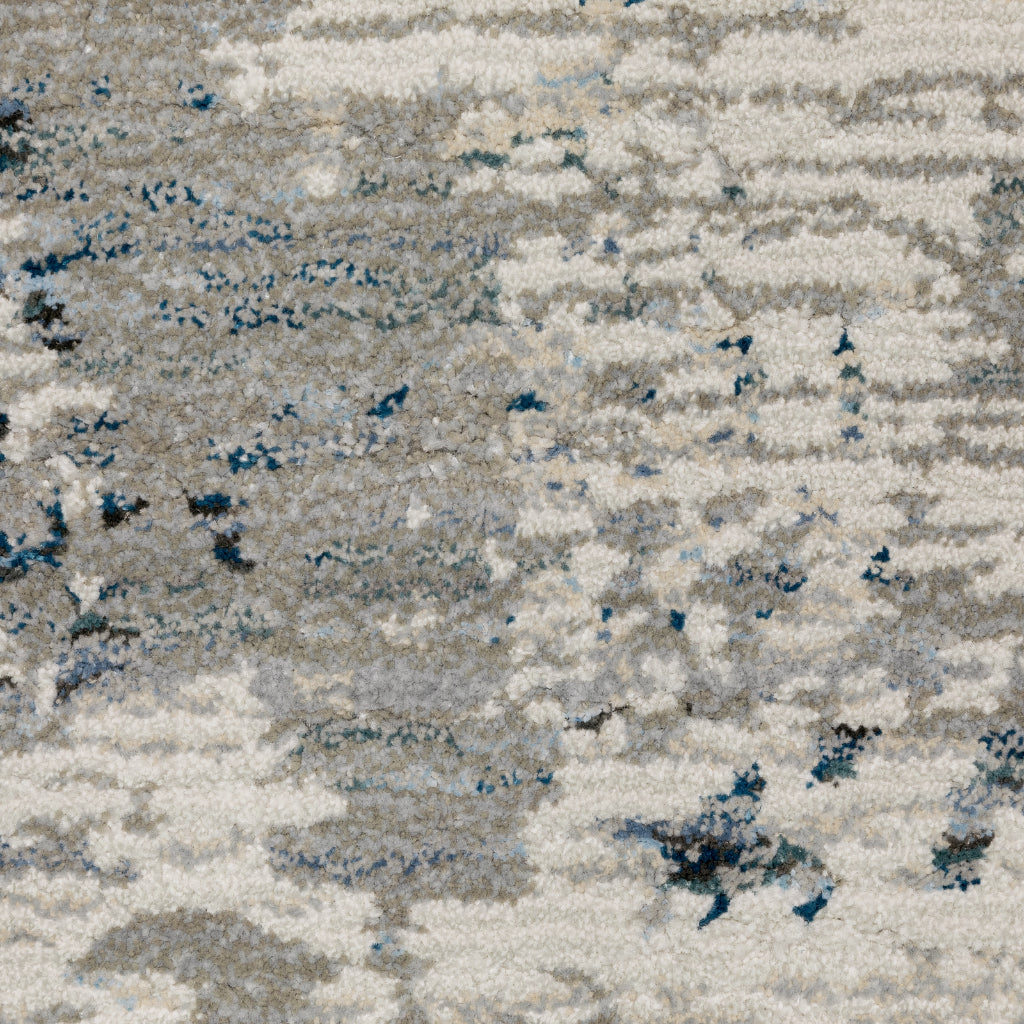 Oriental Weavers Evolution 0984D Multicolor Rectangle Indoor Runner - Durable Stain Resistant Contemporary Rug with Abstract Design-
