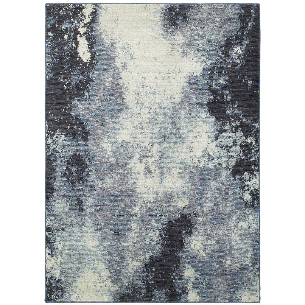 Oriental Weavers Evolution 8000B Multicolor Rectangle Indoor Area Rug - Durable Stain Resistant Contemporary Rug with Abstract Design-