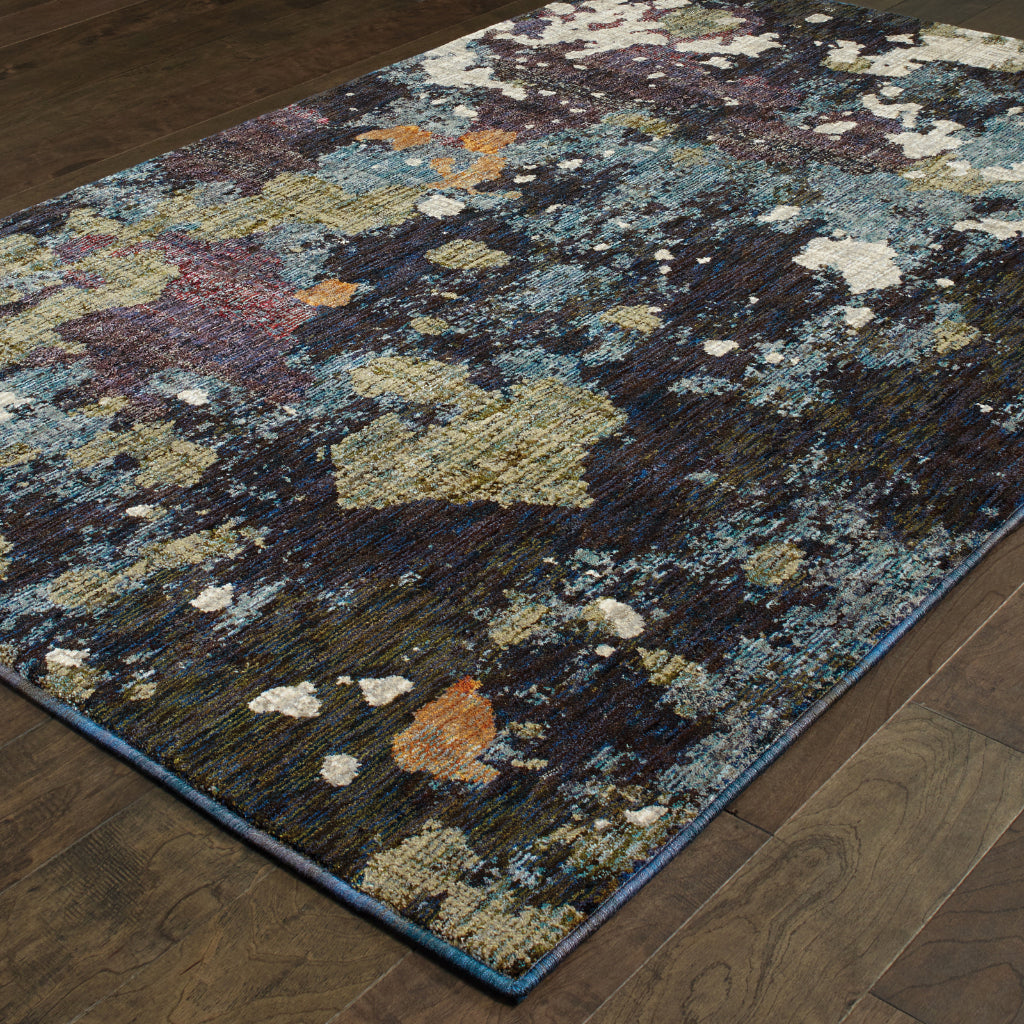 Oriental Weavers Evolution 8029A Multicolor Rectangle Indoor Runner - Durable Stain Resistant Contemporary Rug with Abstract Design-