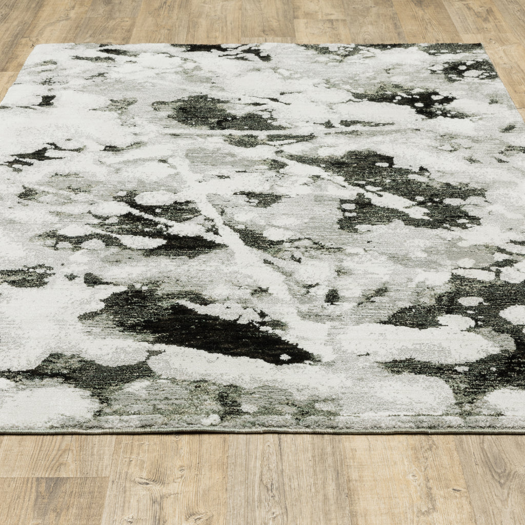 Oriental Weavers Evolution 8035B Multicolor Rectangle Indoor Area Rug - Durable Stain Resistant Contemporary Rug with Abstract Design-