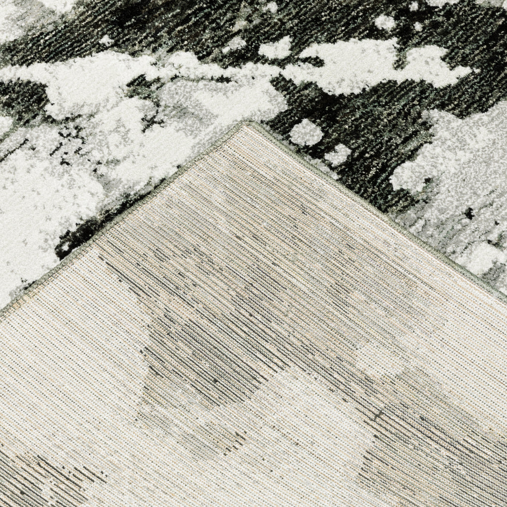 Oriental Weavers Evolution 8035B Multicolor Rectangle Indoor Area Rug - Durable Stain Resistant Contemporary Rug with Abstract Design-