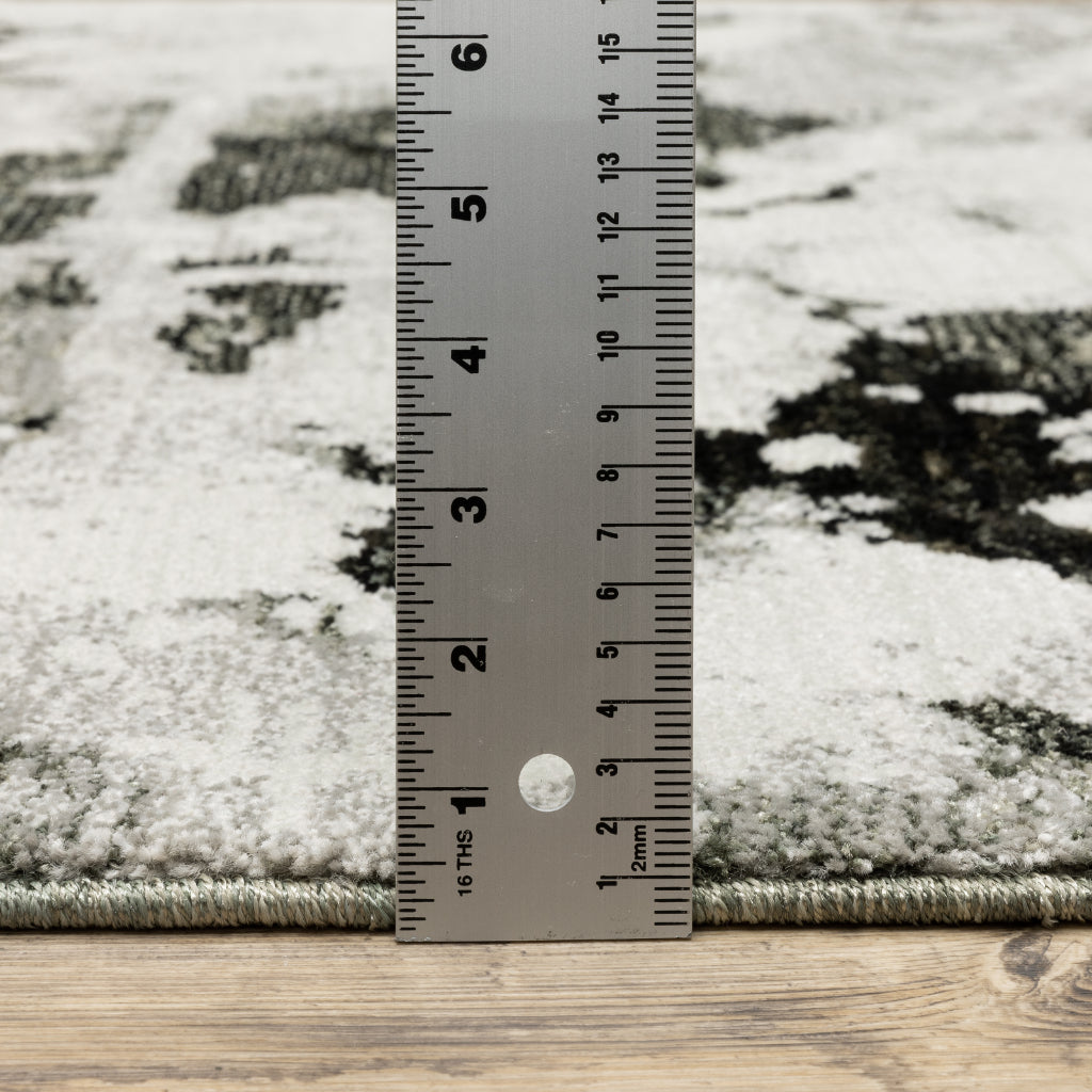 Oriental Weavers Evolution 8035B Multicolor Rectangle Indoor Area Rug - Durable Stain Resistant Contemporary Rug with Abstract Design-