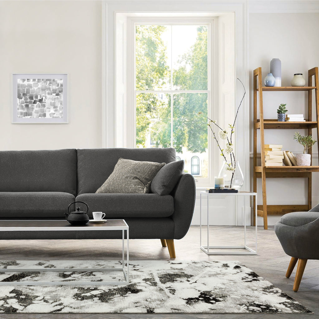 Oriental Weavers Evolution 8035B Multicolor Rectangle Indoor Area Rug - Durable Stain Resistant Contemporary Rug with Abstract Design-