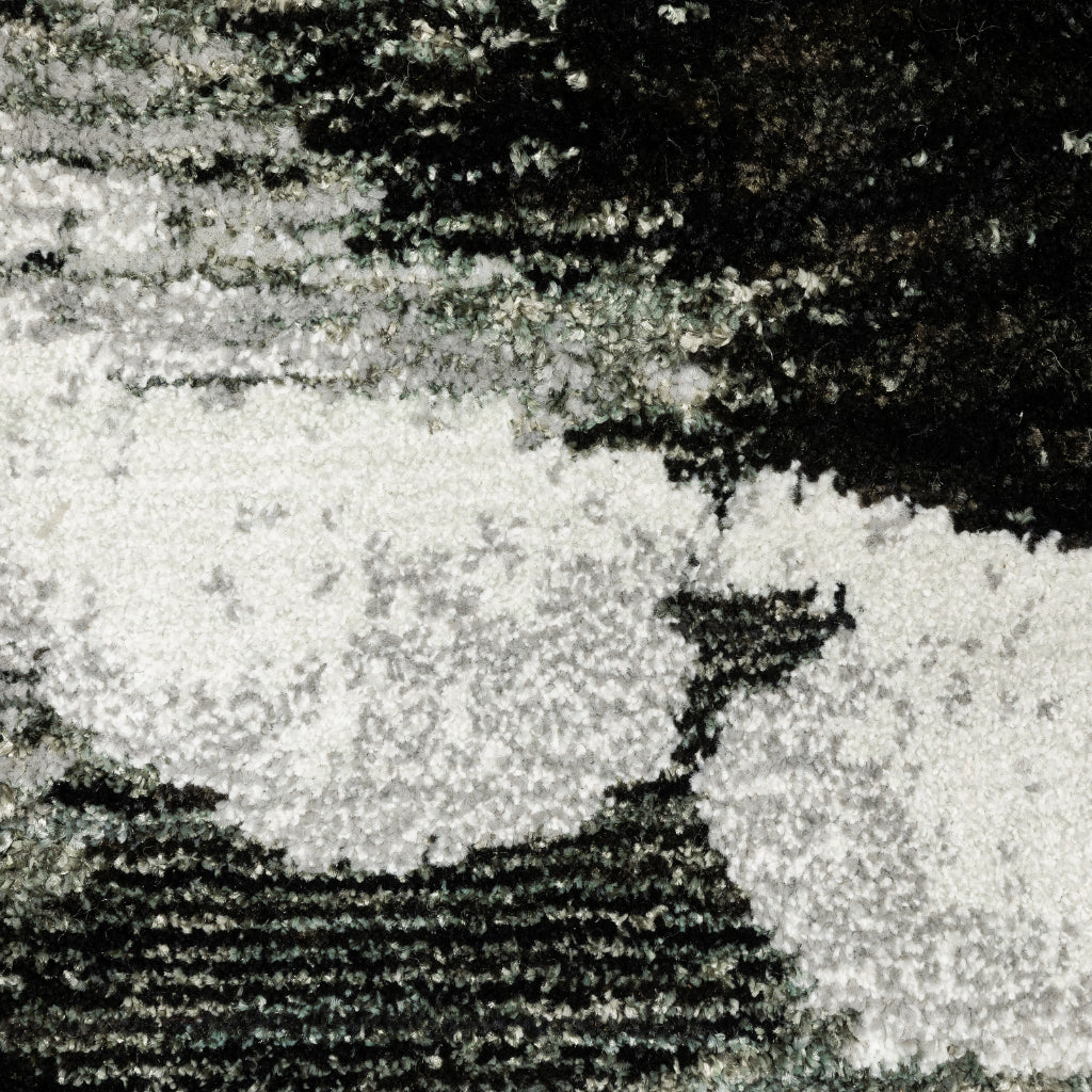 Oriental Weavers Evolution 8035B Multicolor Rectangle Indoor Area Rug - Durable Stain Resistant Contemporary Rug with Abstract Design-