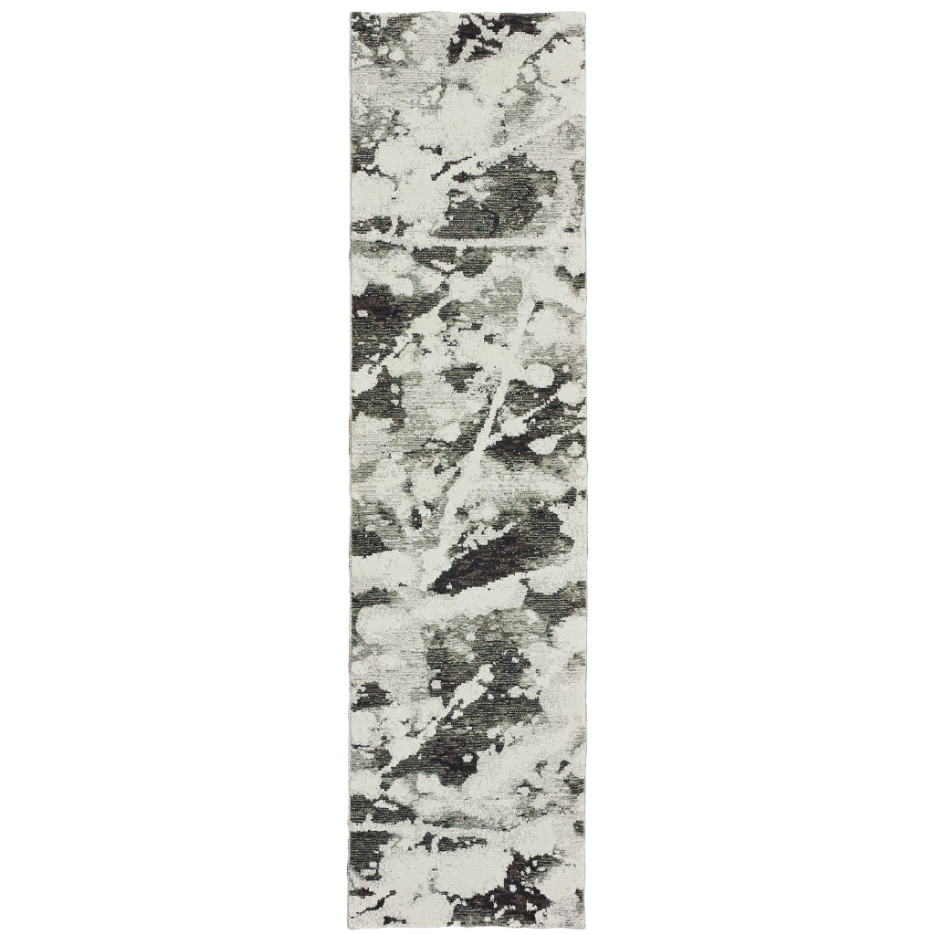 Oriental Weavers Evolution 8035B Multicolor Rectangle Indoor Runner - Durable Stain Resistant Contemporary Rug with Abstract Design-