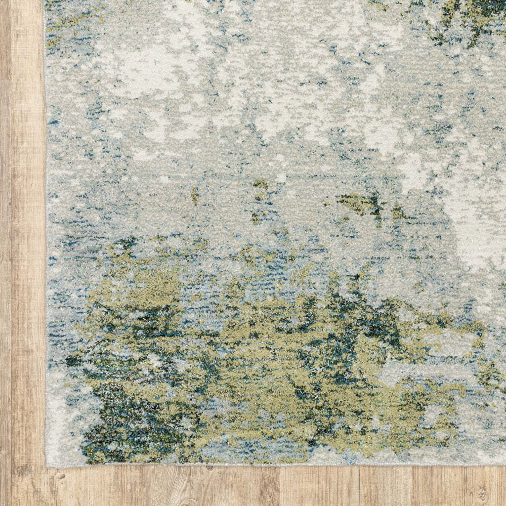 Oriental Weavers Evolution 8039E Multicolor Rectangle Indoor Runner - Durable Stain Resistant Contemporary Rug with Abstract Design-