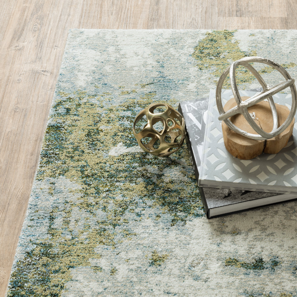 Oriental Weavers Evolution 8039E Multicolor Rectangle Indoor Runner - Durable Stain Resistant Contemporary Rug with Abstract Design-