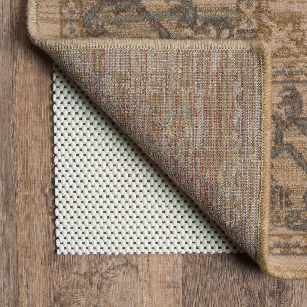 Oriental Weavers Firm Hold Plush Rug Pad for Indoor Rectangle/Round Area Rug & Runner - Superior Non Slip Stain Resistant Rug Pad Made of PVC Coated Polyester-