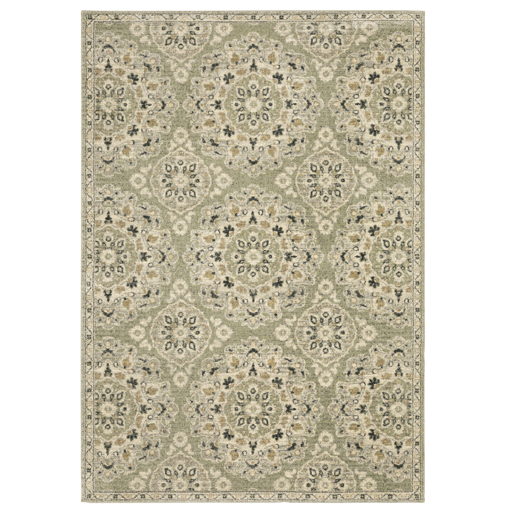 Oriental Weavers Florence 4334E Multicolor Rectangle Indoor Area Rug - Luxuriously Soft & Stain Resistant Floral Rug-