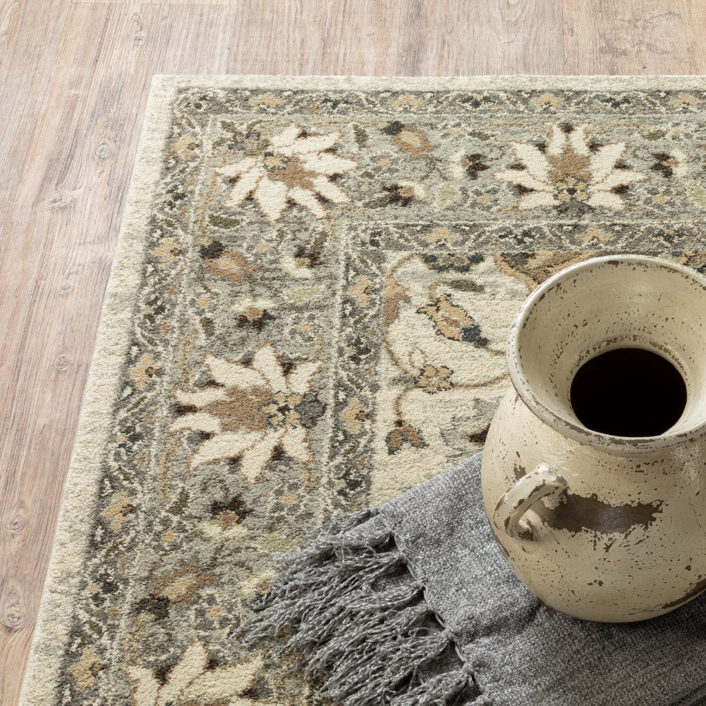 Oriental Weavers Florence 5508I Multicolor Rectangle Indoor Area Rug - Luxuriously Soft & Stain Resistant Vintage Style Rug with Oriental Design-