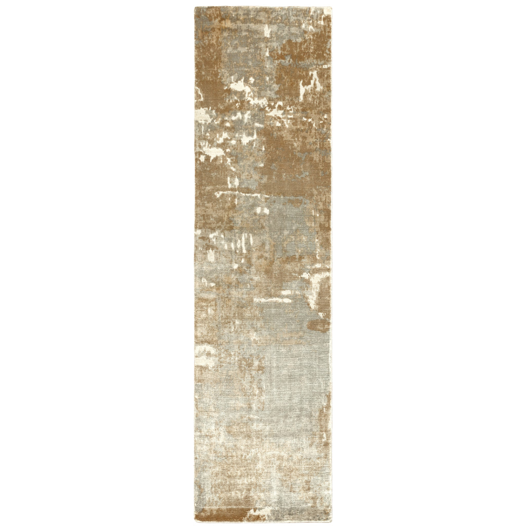 Oriental Weavers Formations 70003 Multicolor Rectangle Indoor Runner - Hand Loomed Abstract Rug Made of 100% Viscose-