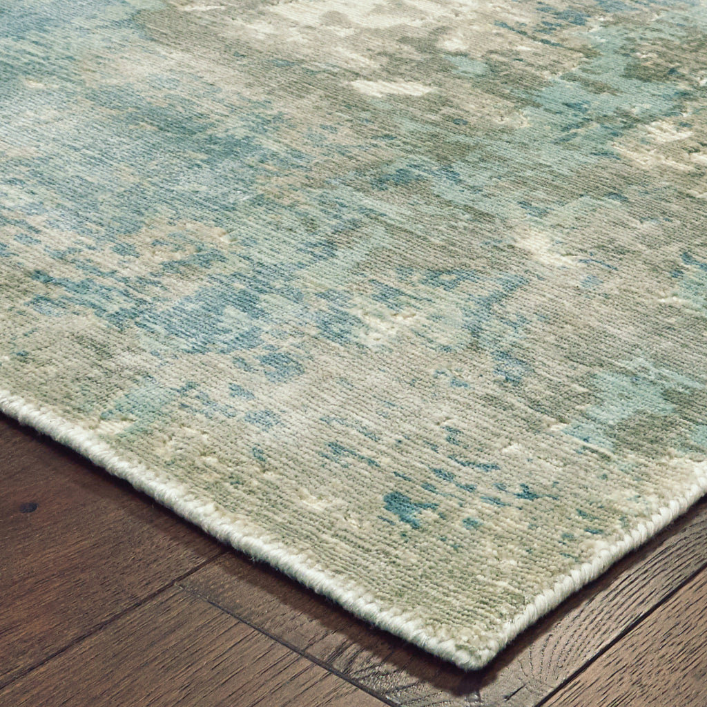 Oriental Weavers Formations 70005 Multicolor Rectangle Indoor Runner - Hand Loomed Abstract Rug Made of 100% Viscose-