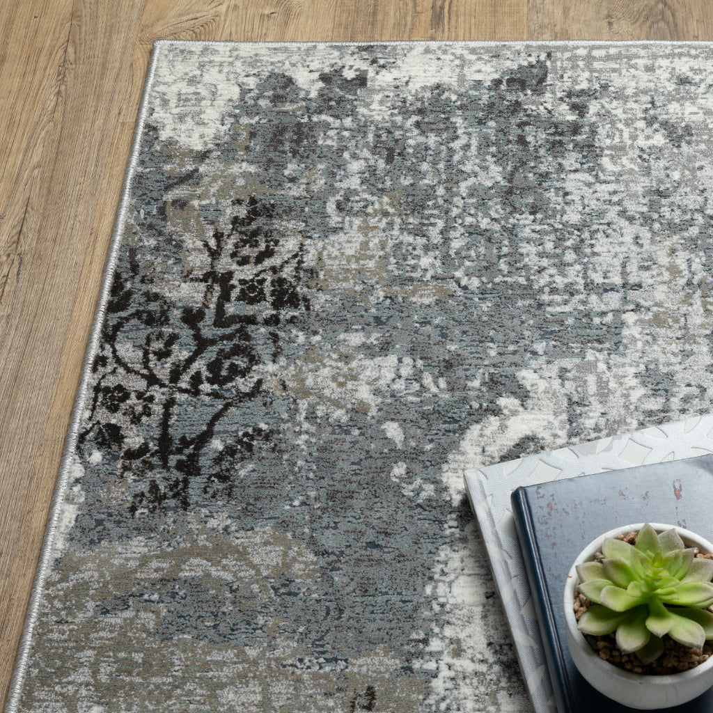 Oriental Weavers Gemini 001X2 Multicolor Rectangle Indoor Area Rug - Stain Resistant Modern Rug-