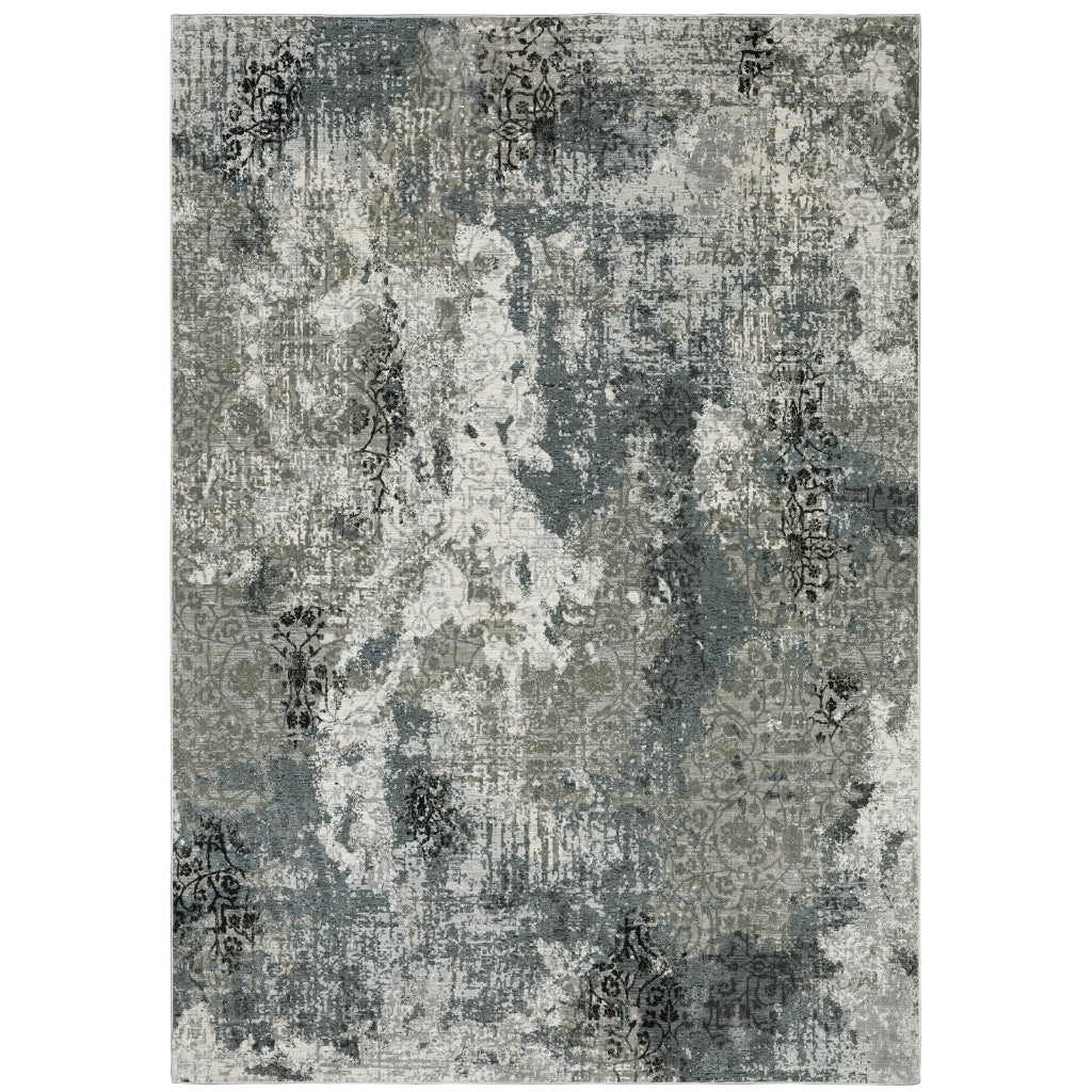 Oriental Weavers Gemini 001X2 Multicolor Rectangle Indoor Area Rug - Stain Resistant Modern Rug-