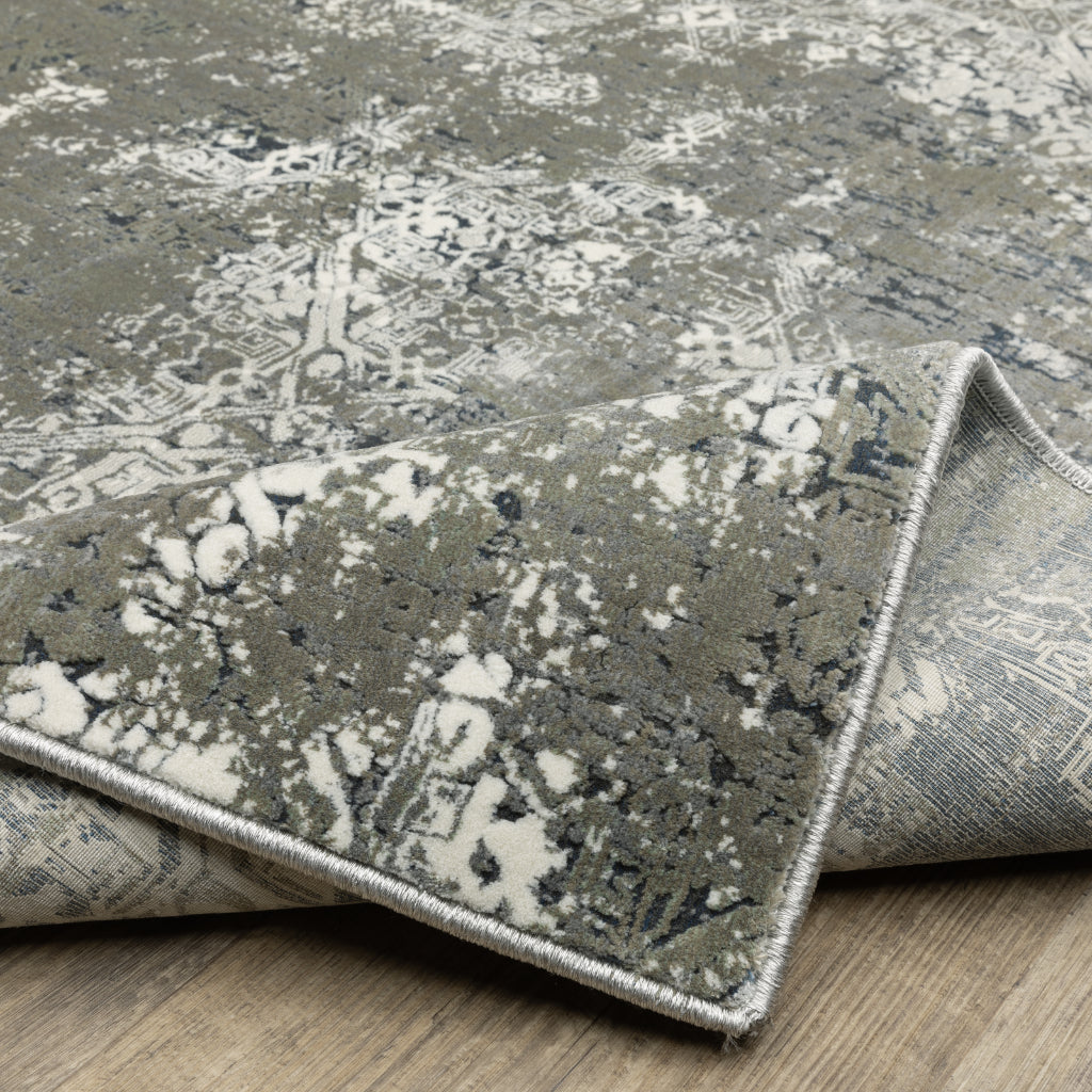 Oriental Weavers Gemini 002H2 Multicolor Rectangle Indoor Runner - Stain Resistant Modern Rug-