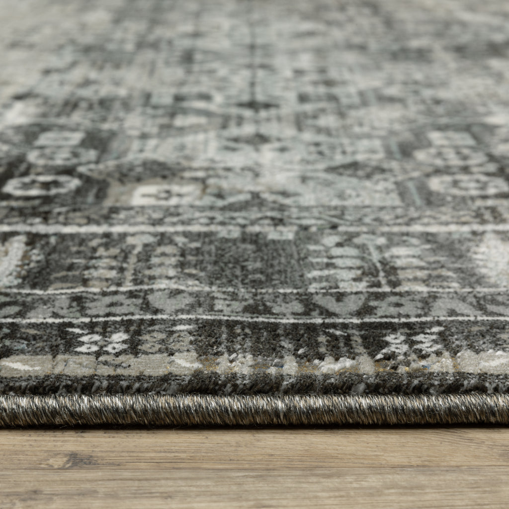 Oriental Weavers Gemini 070N2 Multicolor Rectangle Indoor Runner - Stain Resistant Modern Rug-
