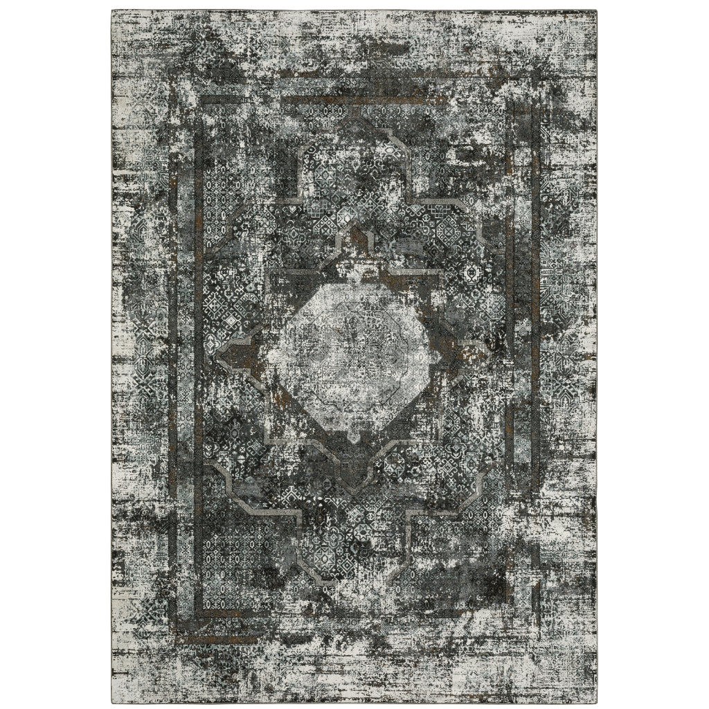 Oriental Weavers Gemini 090O2 Multicolor Rectangle Indoor Area Rug - Stain Resistant Modern Rug-