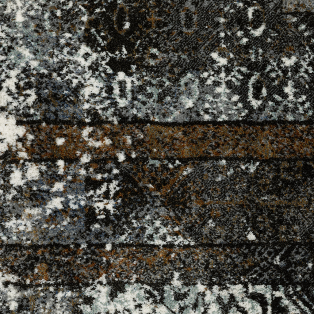 Oriental Weavers Gemini 090O2 Multicolor Rectangle Indoor Runner - Stain Resistant Modern Rug-