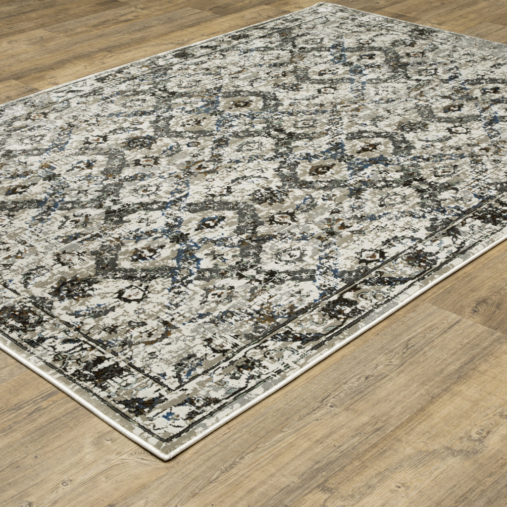 Oriental Weavers Gemini 1003E Multicolor Rectangle Indoor Area Rug - Stain Resistant Modern Rug-