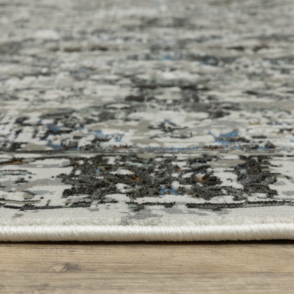Oriental Weavers Gemini 2060V Multicolor Rectangle Indoor Runner - Stain Resistant Modern Rug-