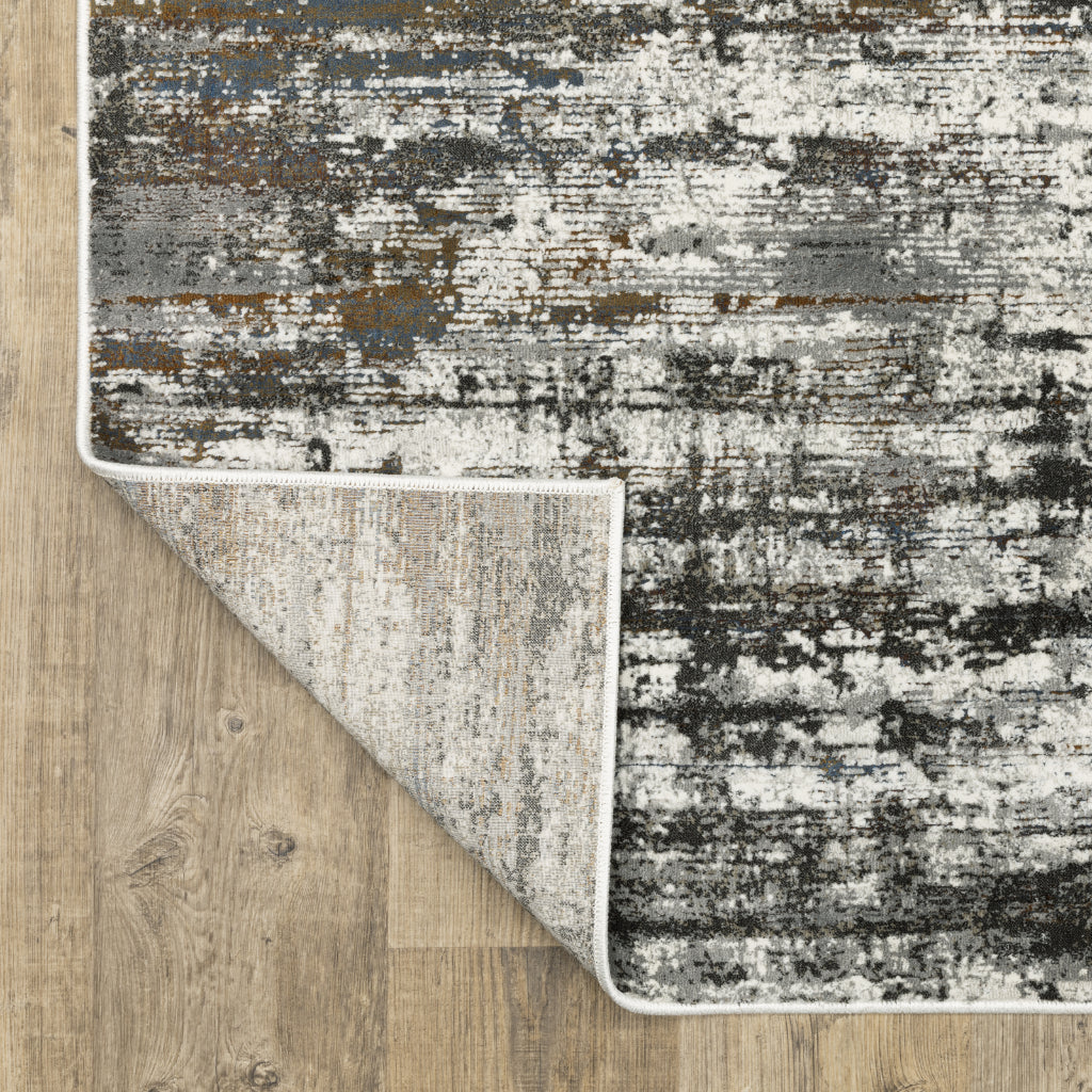 Oriental Weavers Gemini 4151U Multicolor Rectangle Indoor Runner - Stain Resistant Modern Rug-