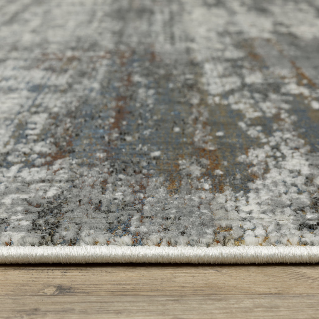 Oriental Weavers Gemini 4151U Multicolor Rectangle Indoor Runner - Stain Resistant Modern Rug-