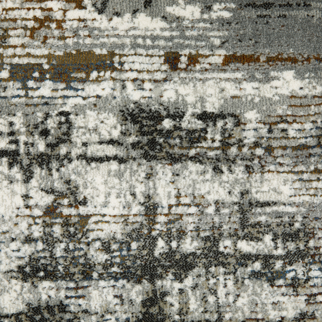 Oriental Weavers Gemini 4151U Multicolor Rectangle Indoor Runner - Stain Resistant Modern Rug-
