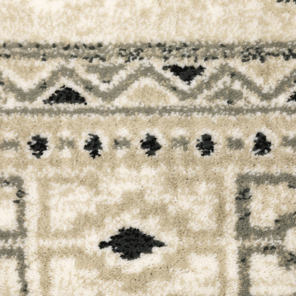 Oriental Weavers Georgia 643A0 Multicolor Rectangle Indoor Area Rug - Stain Resistant Farmhouse Rug-