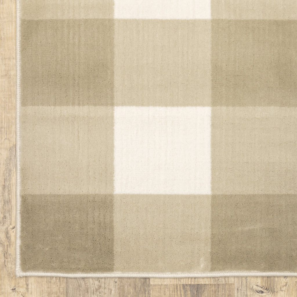 Oriental Weavers Georgia 678A0 Multicolor Rectangle Indoor Runner - Stain Resistant Farmhouse Rug with Geometric Design-