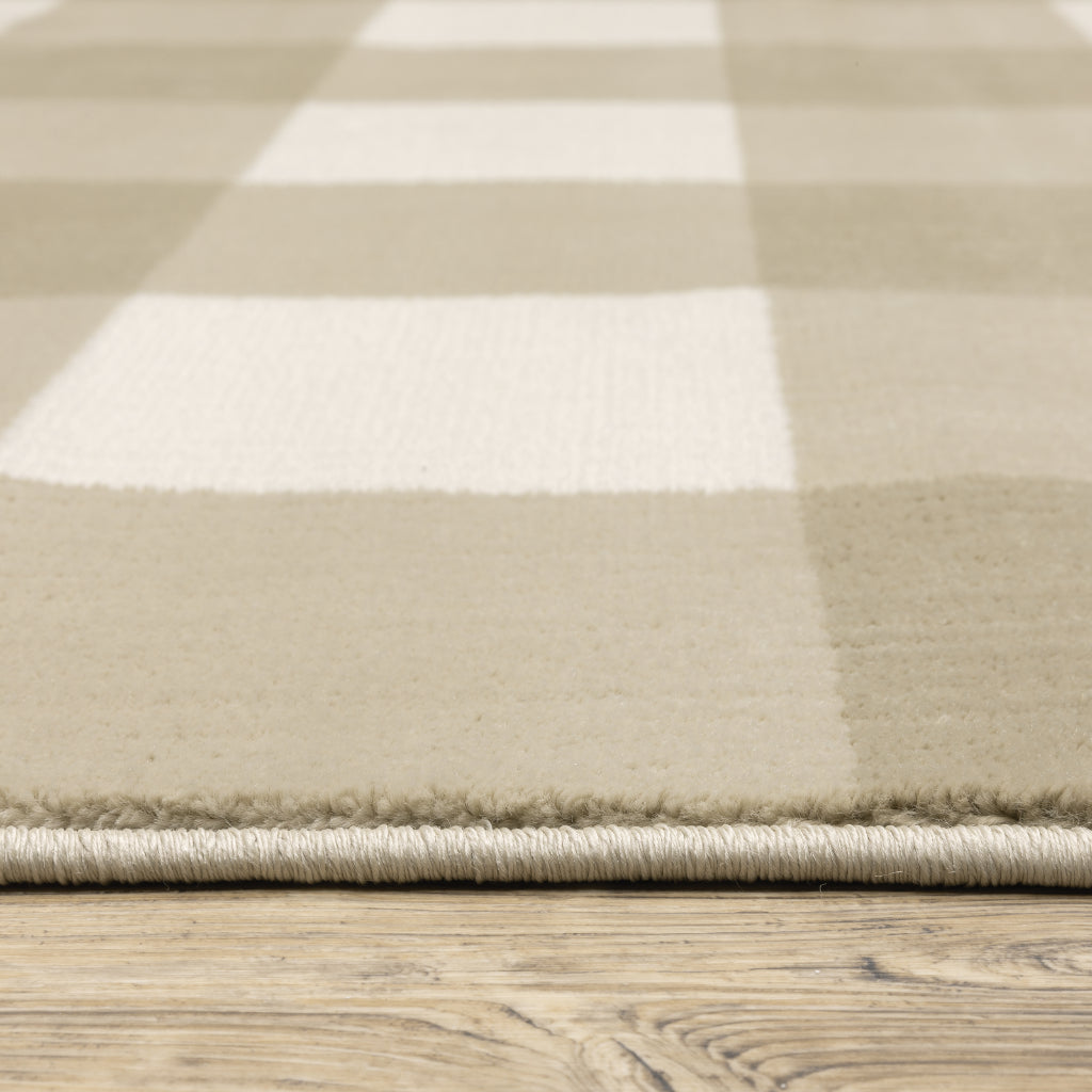 Oriental Weavers Georgia 678A0 Multicolor Rectangle Indoor Runner - Stain Resistant Farmhouse Rug with Geometric Design-