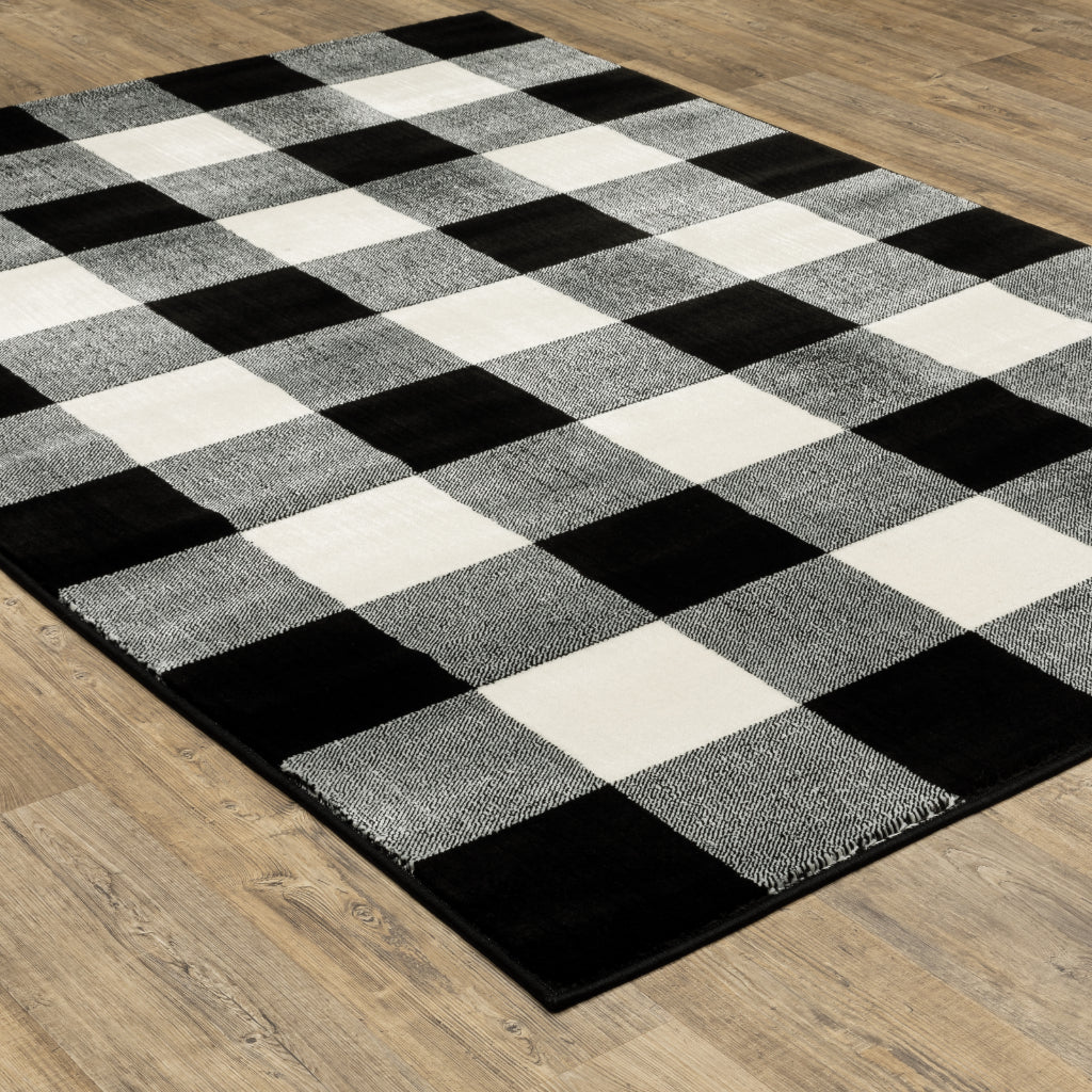 Oriental Weavers Georgia 678D0 Multicolor Rectangle Indoor Area Rug - Stain Resistant Farmhouse Rug with Geometric Design-