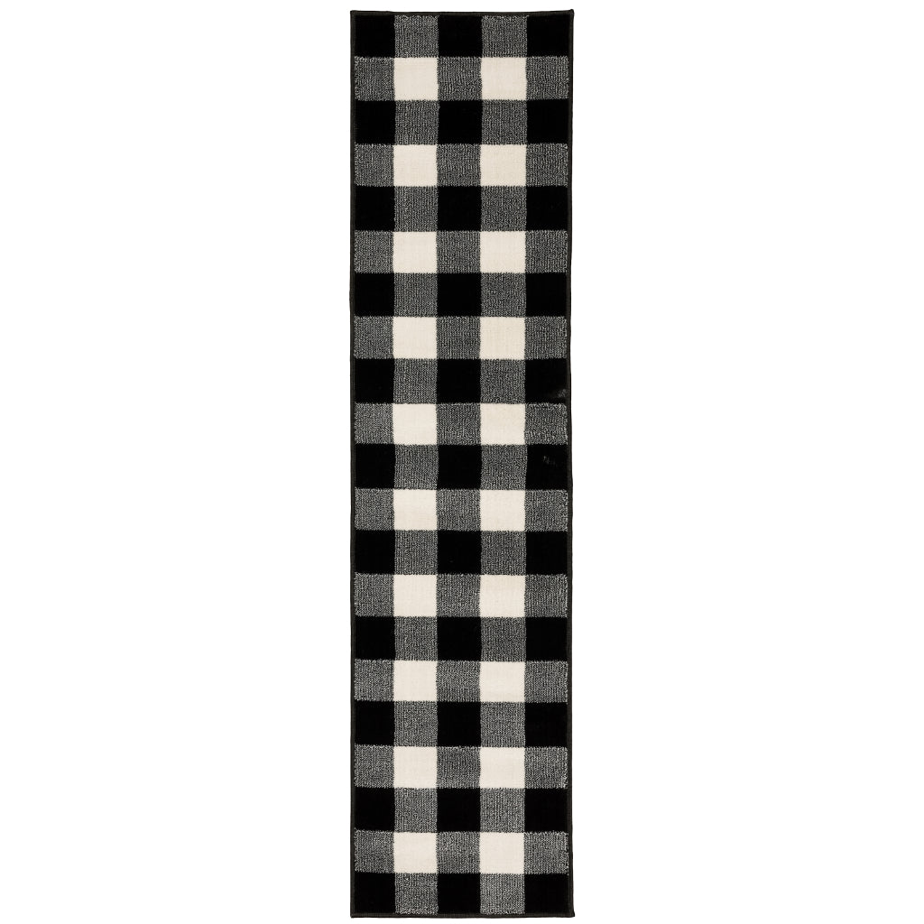 Oriental Weavers Georgia 678D0 Multicolor Rectangle Indoor Runner - Stain Resistant Farmhouse Rug with Geometric Design-