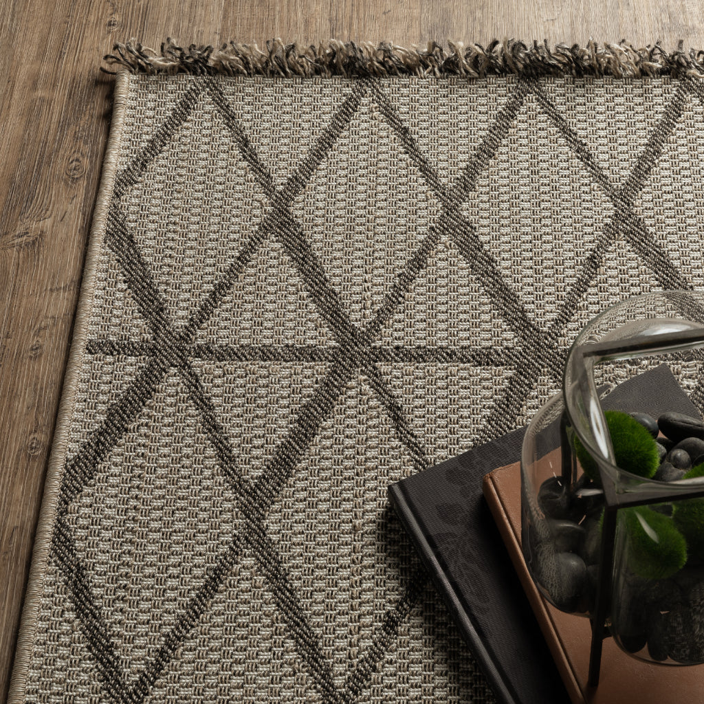 Oriental Weavers Gillian 1331V Multicolor Rectangle Indoor Area Rug - Ultimate Performance Stain Resistant Rug with Geometric Design-